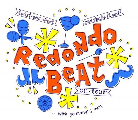 brand new REDONDO BEAT' tour poster and tish