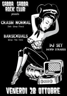 CRASH NORMAL + BARSEXUALS @ GABBA GABBA