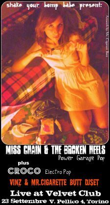 MISS CHAIN AND THE BROKEN HEELS + CROCO