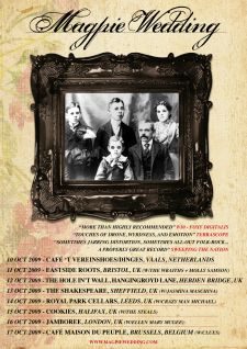 Magpie Wedding european tour