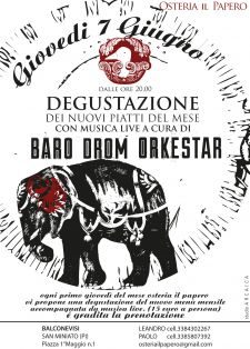 Osteria Il Papero | baro drom orkestar