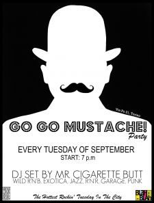 GO GO MUSTACHE!party