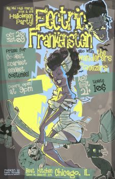 Electric Frankenstein's Halloween Show