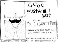 GO GO MUSTACHE!party -december -