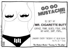 Go Go MUSTACHE!party