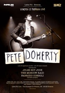 PETE DOHERTY @ LATTE PIU' (BRESCIA)