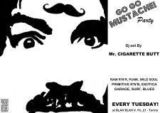 GO GO MUSTACHE!party marzo