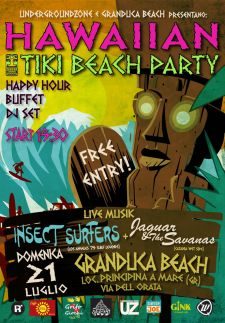 HAWAIIAN TIKI BEACH PARTY