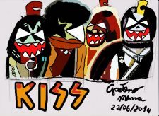 I Kiss in versione bomboletta spray