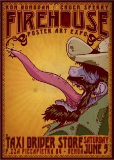 Firehouse poster expò@Tacidriver store - GE