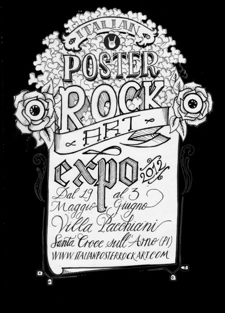 Italian poster rock art