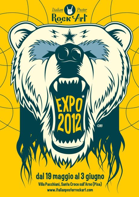 ITALIAN POSTER ROCK ART EXPO' 2012