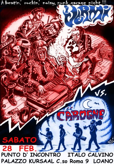 A Beatin'Rockin'Noisy Punk Garage Night!!!