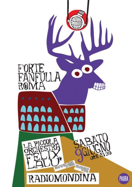 La Piccola Orchestra Felix Lalù @ Forte Fanfulla