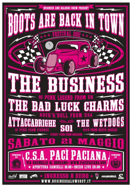 BOOTS ARE BACK IN TOWN 2011