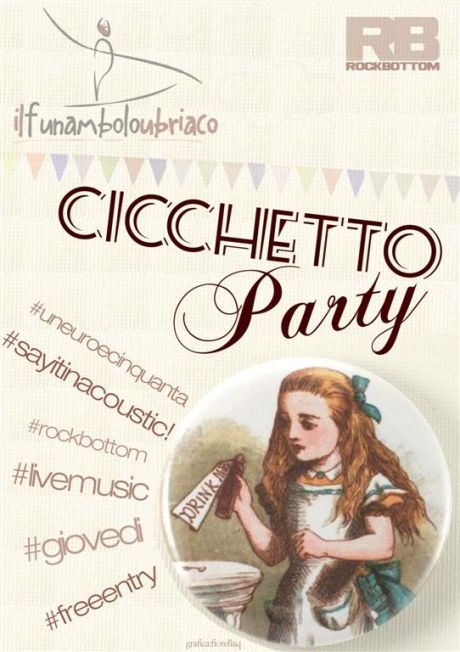 cicchetto party for say it in acoustic