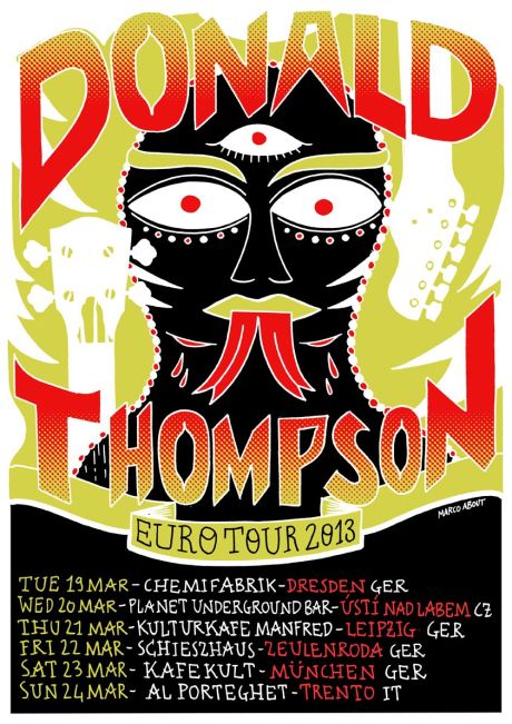 Donald Thompson Euro Tour 2013
