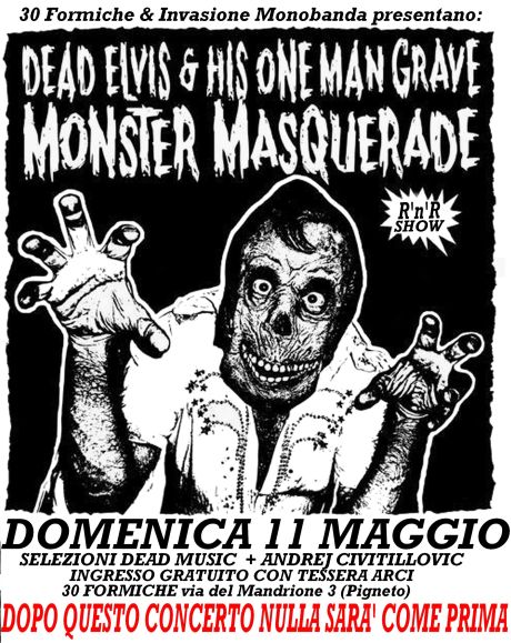 dead elvis & his one man grave