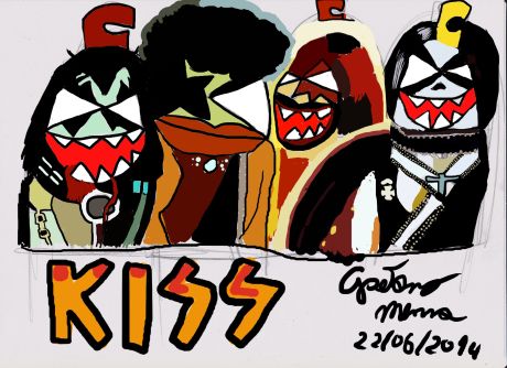 I Kiss in versione bomboletta spray