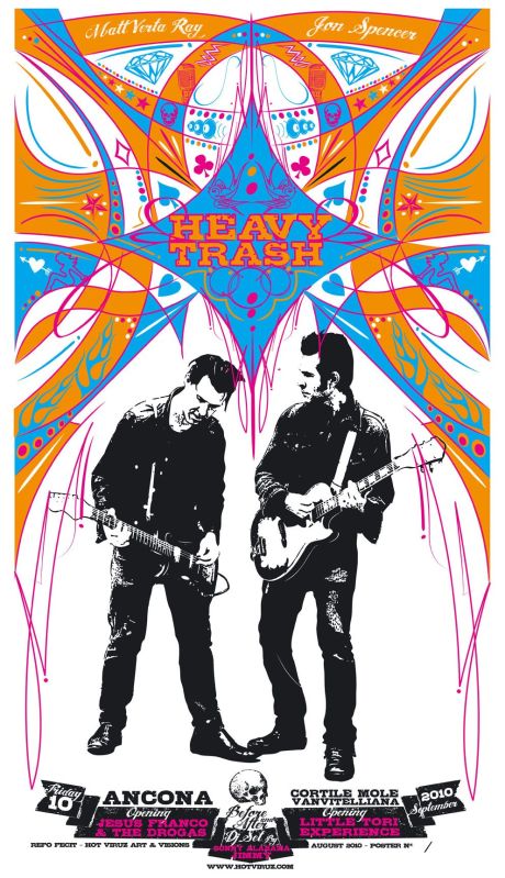 heavy Trash+ Jesus Franco and the Drogas+Little Tori Eperience