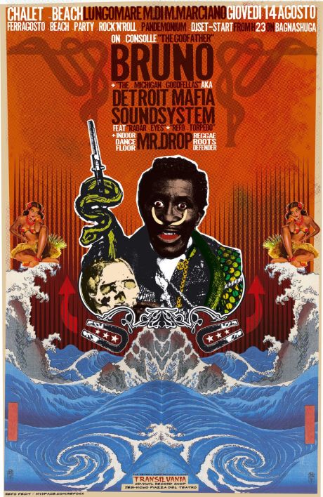 bruno rock'nroll djset + detroit mafia sound system