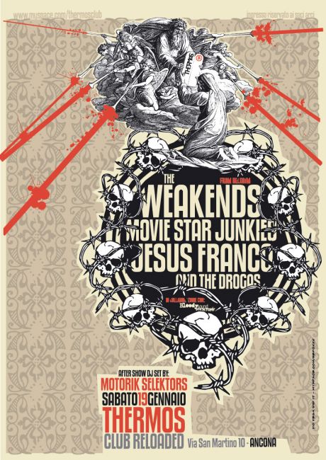 mivie star junkies+ weakends + jesus franco and the drogas